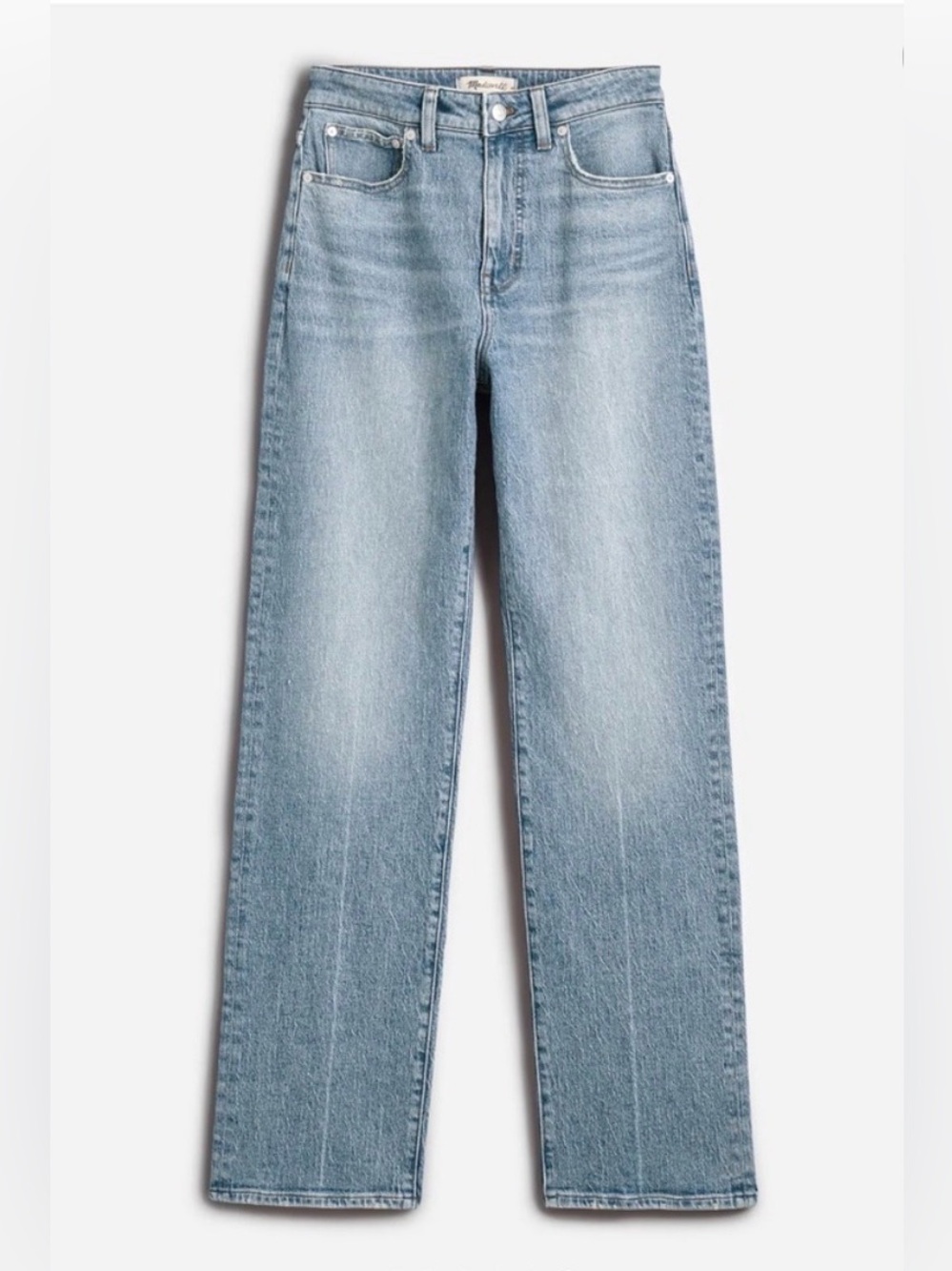 TALL Madewell Curvy 90s Straight Jeans Rondell Wash size 28 Tall
